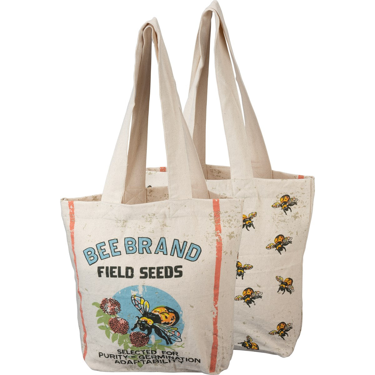 Bee Brand Double Sided Tote Bag