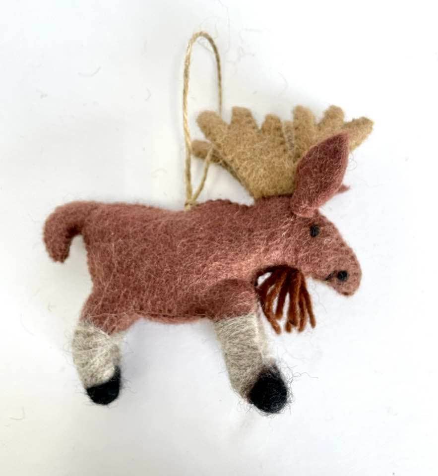 Holiday Ornament Moose