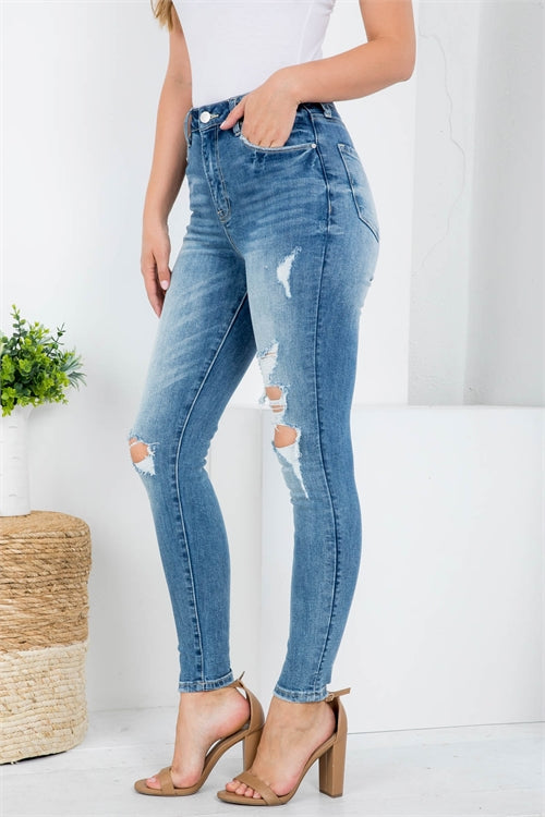 Insane Gene Distressed Skinny Jeans