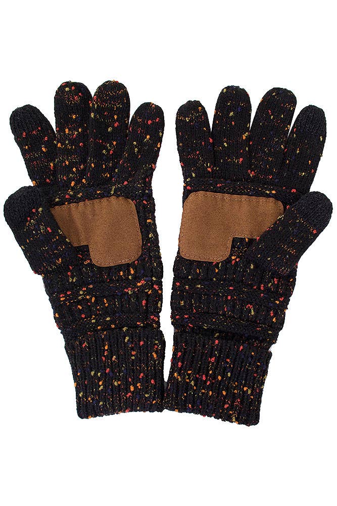 C.C Cable Confetti Smart Tip Gloves